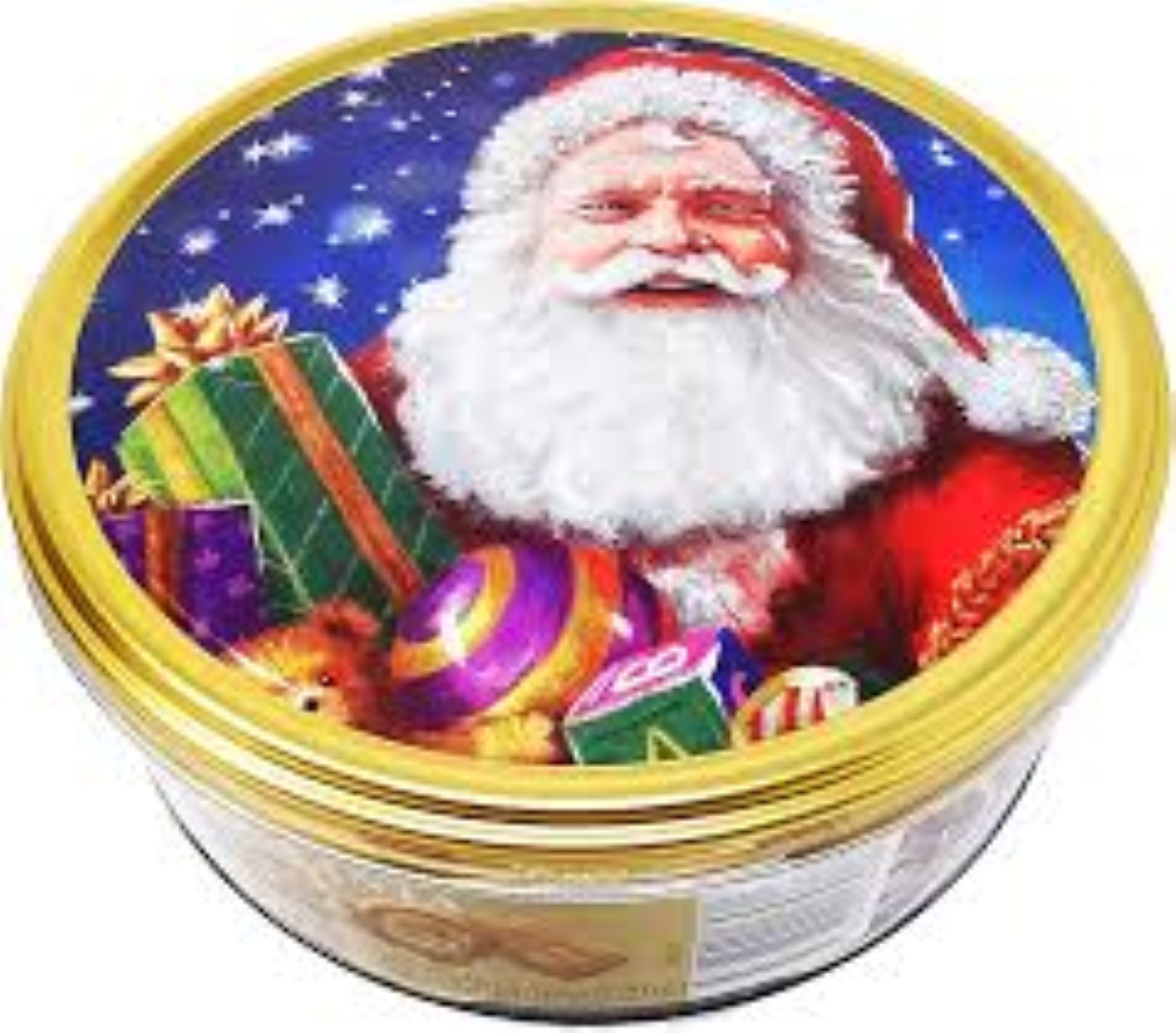 NOSTALGIC SANTA TINS ASST 150G